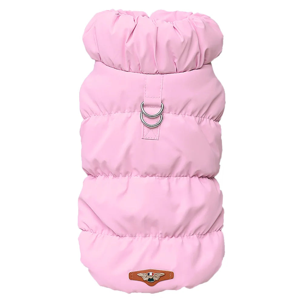 Jacket for small and medium dogs – warm cotton-polyester blend, ideal for autumn and winter