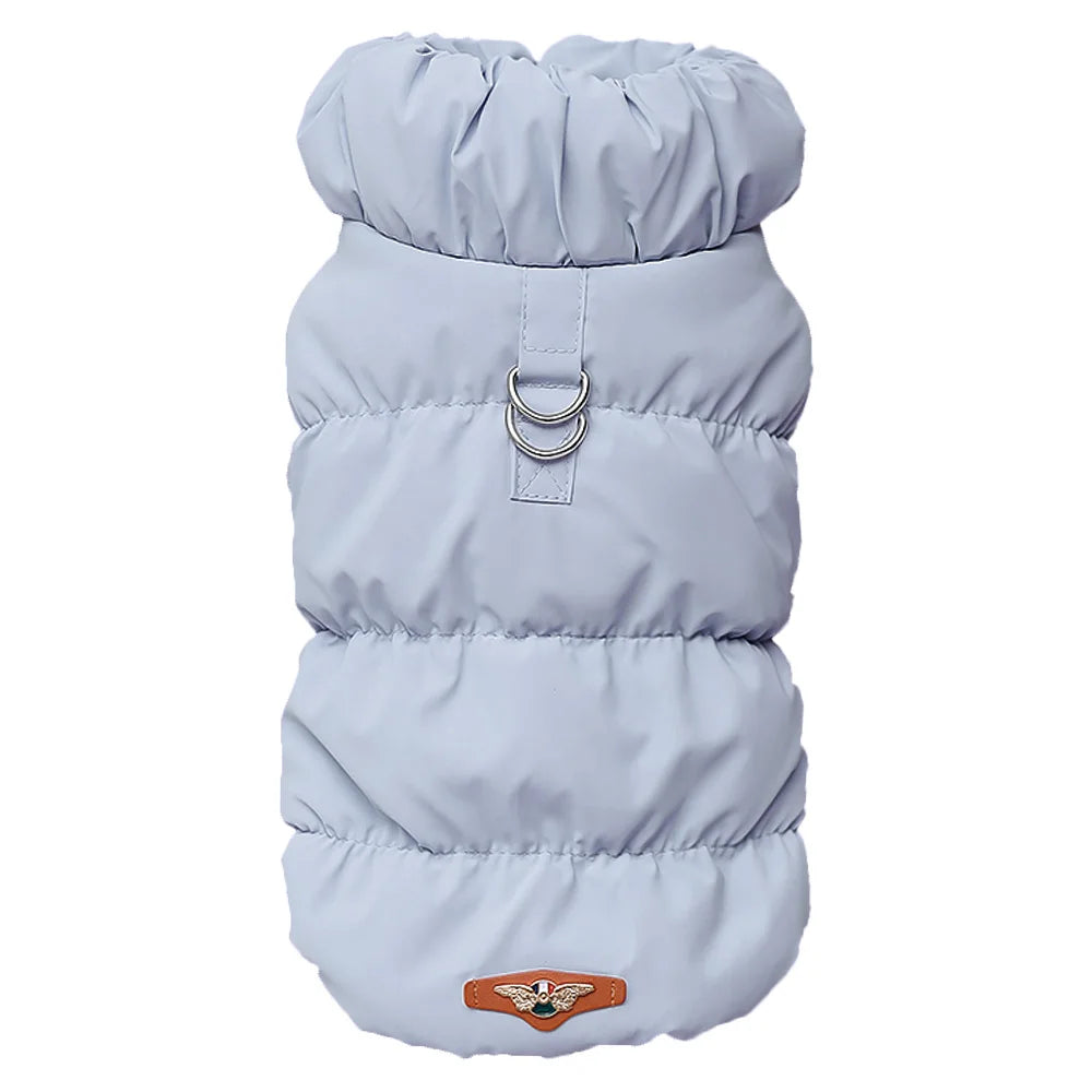 Jacket for small and medium dogs – warm cotton-polyester blend, ideal for autumn and winter
