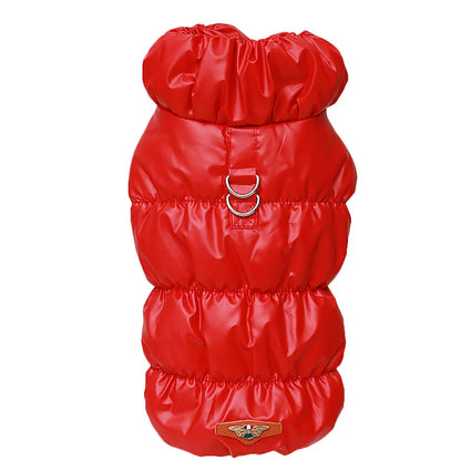Jacket for small and medium dogs – warm cotton-polyester blend, ideal for autumn and winter