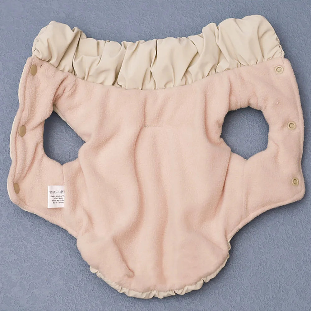 Jacket for small and medium dogs – warm cotton-polyester blend, ideal for autumn and winter