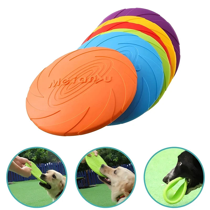 Silikon Flygende Hundefrisbee