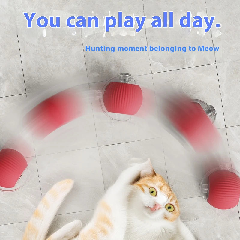 Oppladbar Interaktiv Rullende Ball for Katter