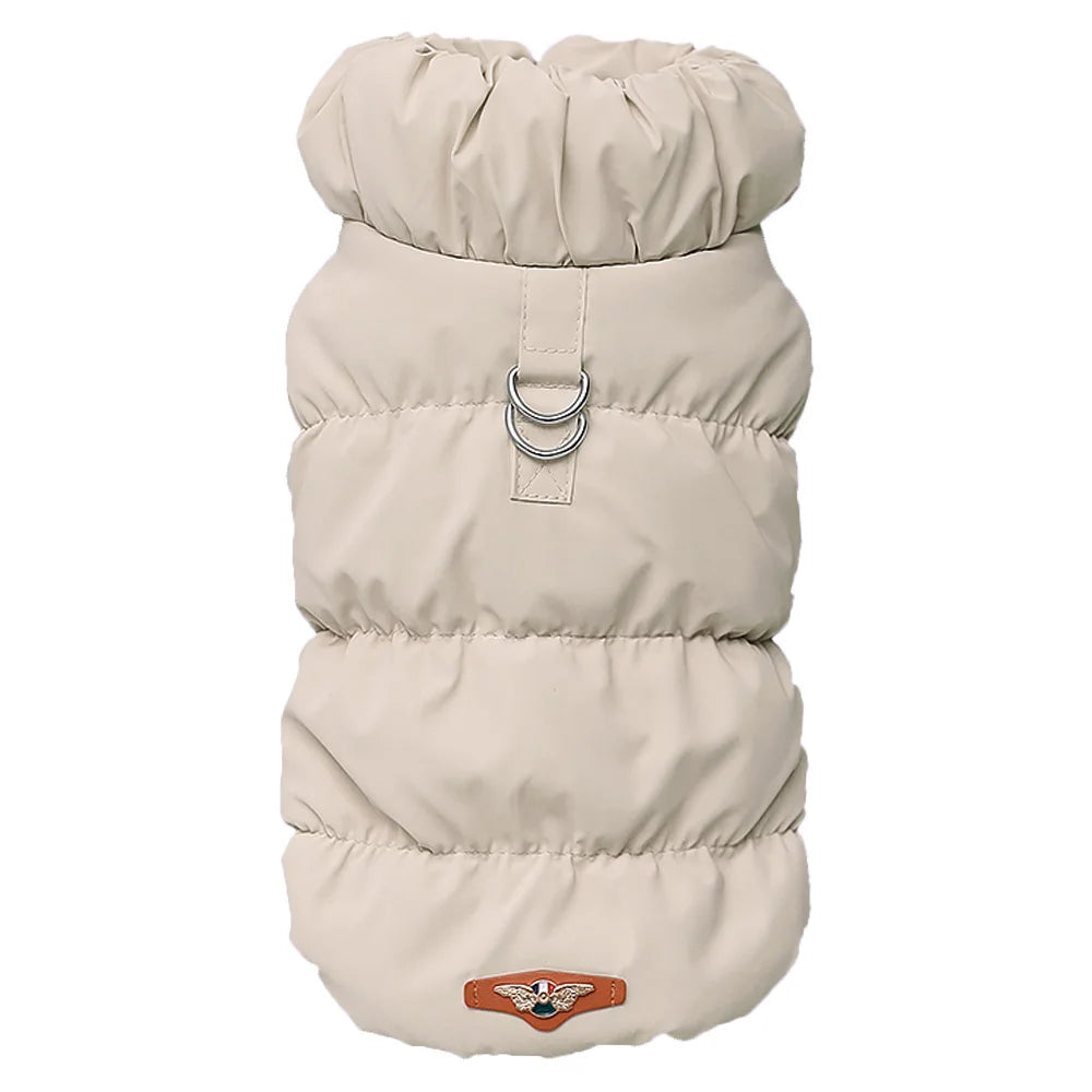 Jacket for small and medium dogs – warm cotton-polyester blend, ideal for autumn and winter