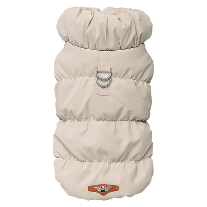 Jacket for small and medium dogs – warm cotton-polyester blend, ideal for autumn and winter