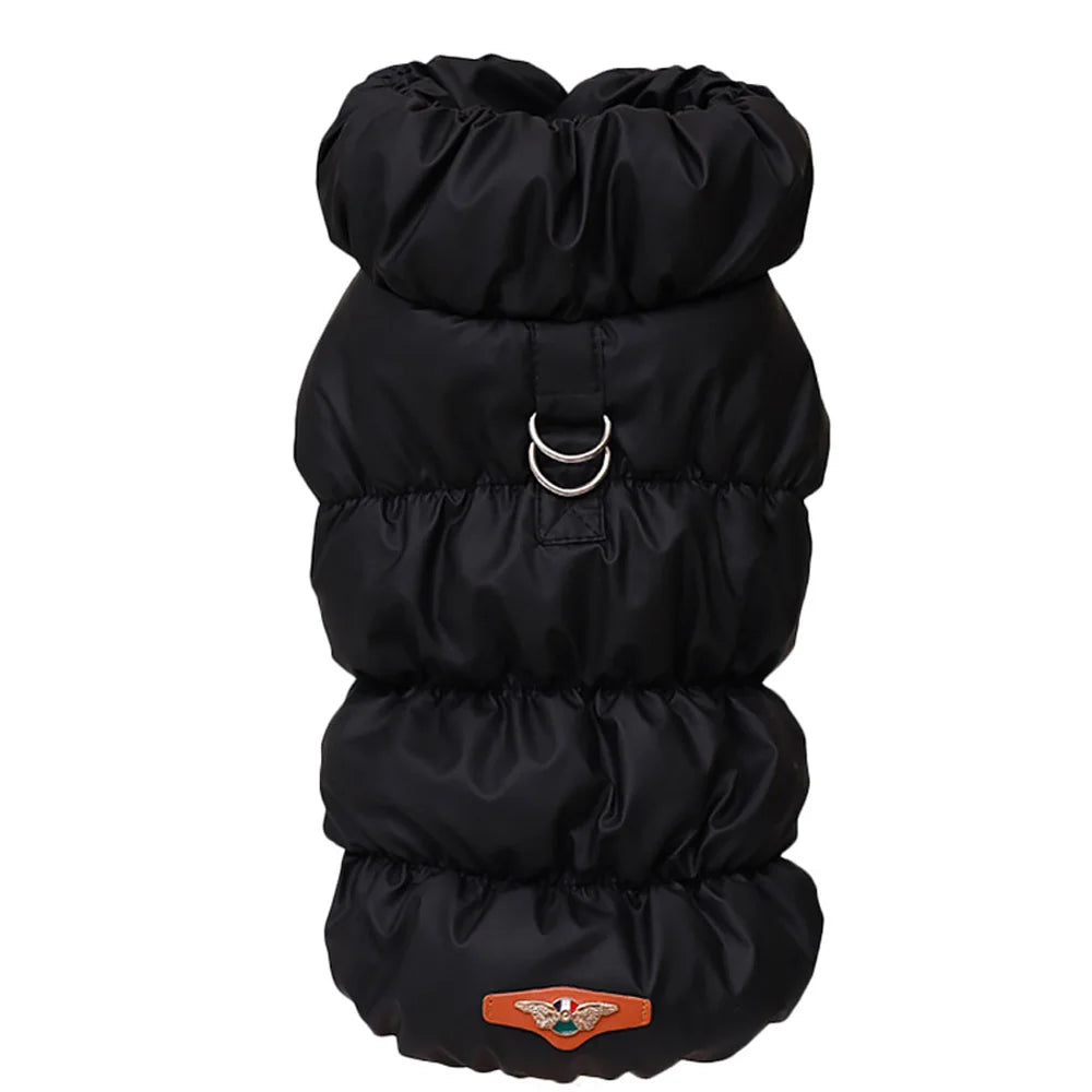 Jacket for small and medium dogs – warm cotton-polyester blend, ideal for autumn and winter
