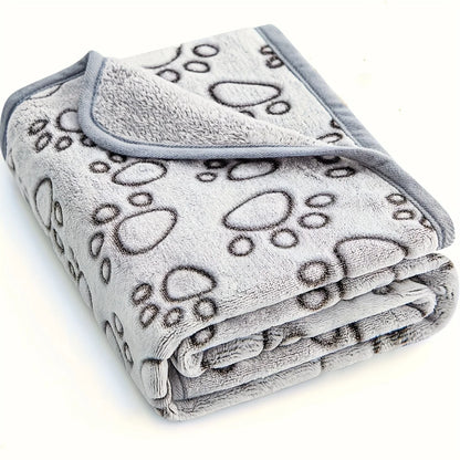 Soft fluffy pet blanket for cats and dogs – cozy and warm, available in multiple sizes and colors