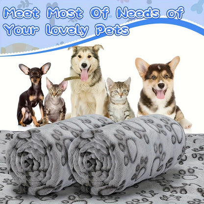 Soft fluffy pet blanket for cats and dogs – cozy and warm, available in multiple sizes and colors