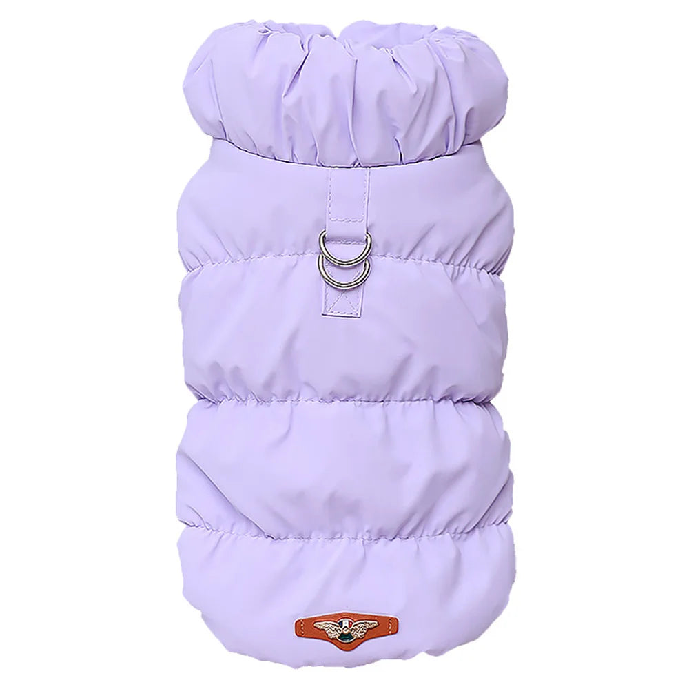 Jacket for small and medium dogs – warm cotton-polyester blend, ideal for autumn and winter
